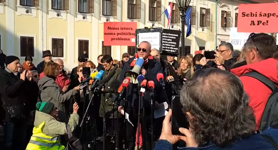 Prosvjed HND-a politički motiviran i orkestriran od strane oporbe Prosvjed HND-a politički motiviran i orkestriran od strane oporbe